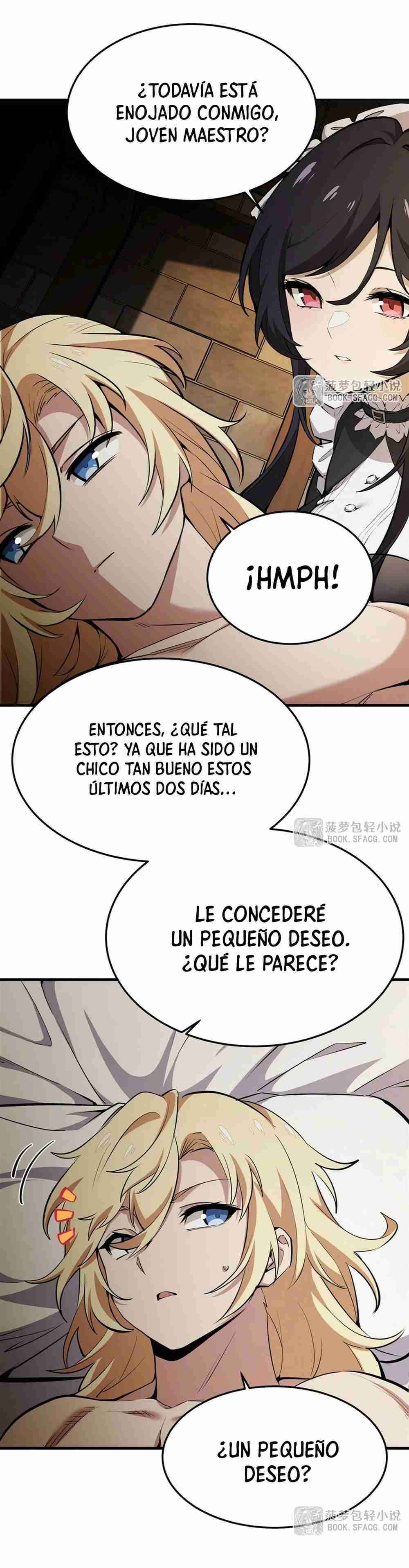 El villano rubio de la novela de la protagonista quiere ser feliz Capitulo 18 página 19