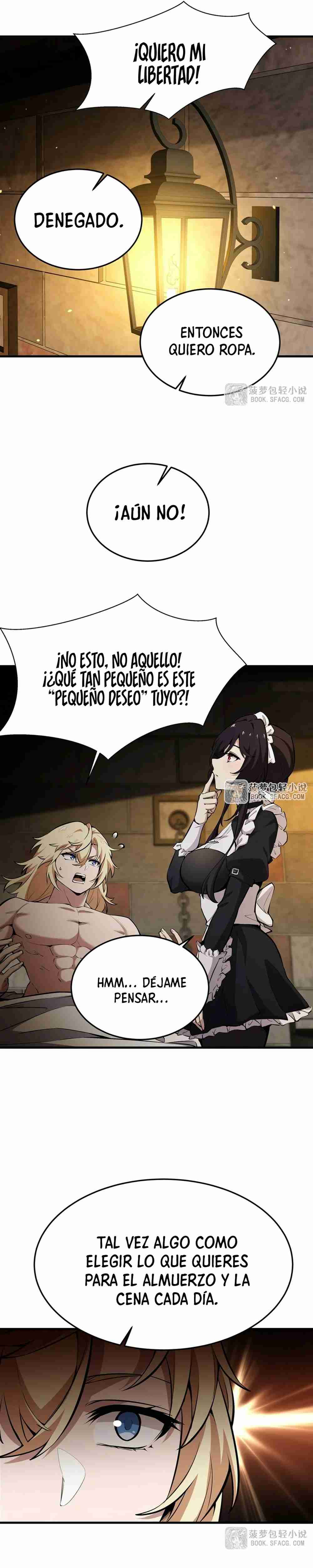 El villano rubio de la novela de la protagonista quiere ser feliz Capitulo 18 página 20