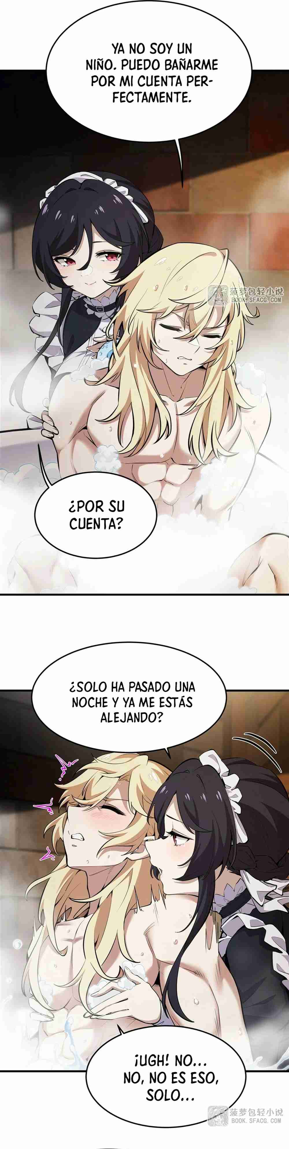 El villano rubio de la novela de la protagonista quiere ser feliz Capitulo 18 página 7