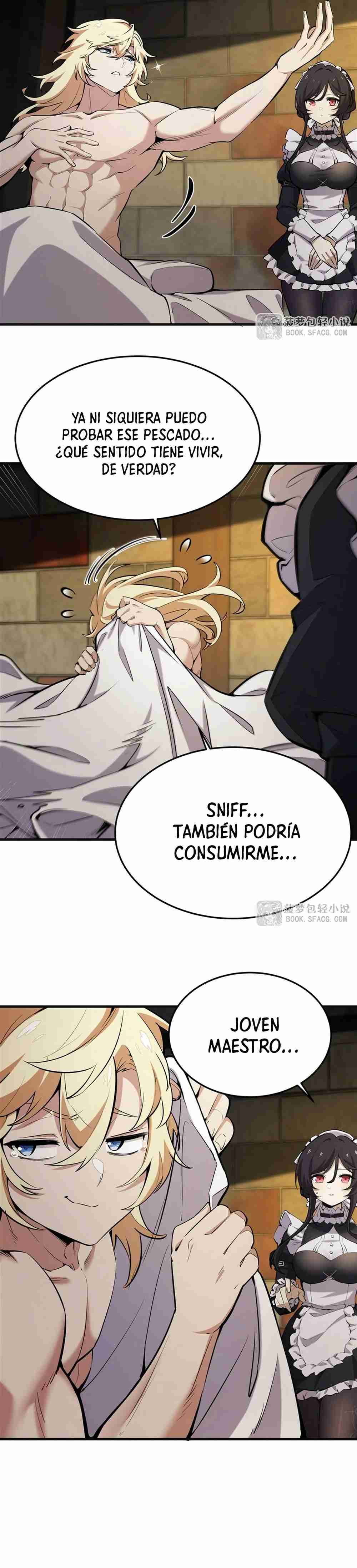 El villano rubio de la novela de la protagonista quiere ser feliz Capitulo 19 página 4