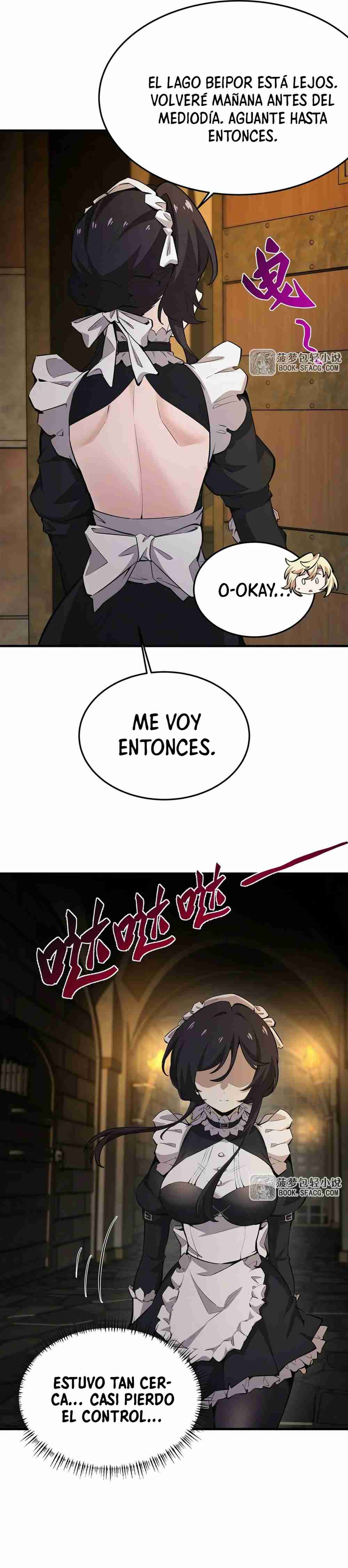 El villano rubio de la novela de la protagonista quiere ser feliz Capitulo 19 página 8
