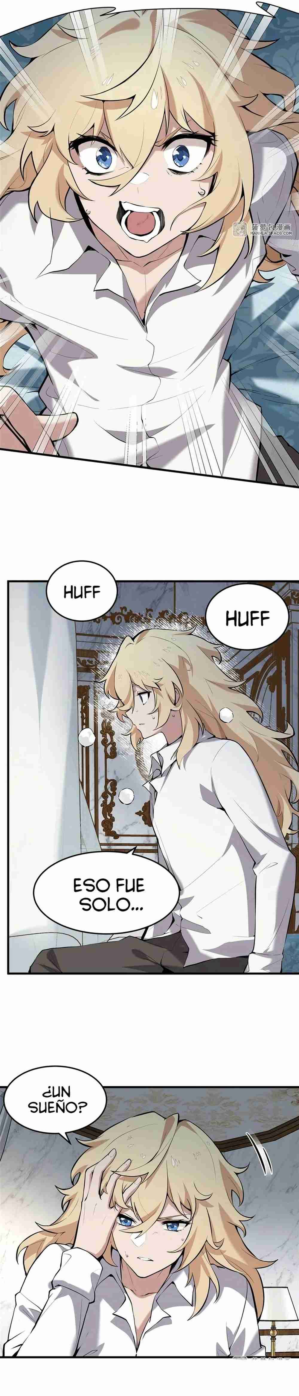 El villano rubio de la novela de la protagonista quiere ser feliz Capitulo 2 página 12