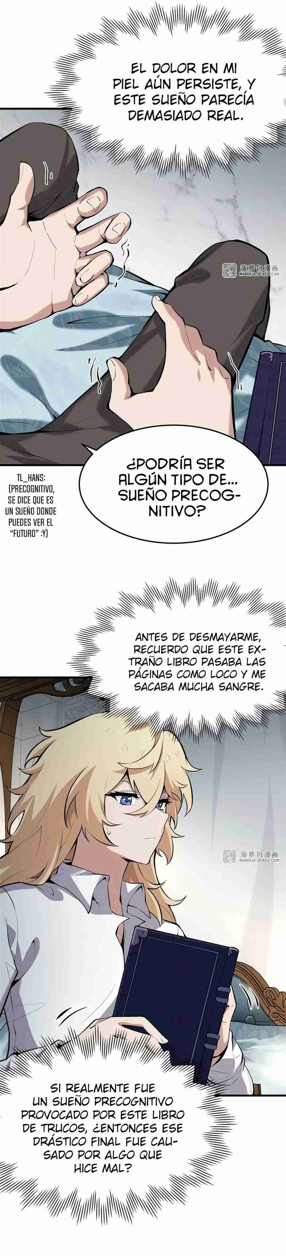 El villano rubio de la novela de la protagonista quiere ser feliz Capitulo 2 página 13