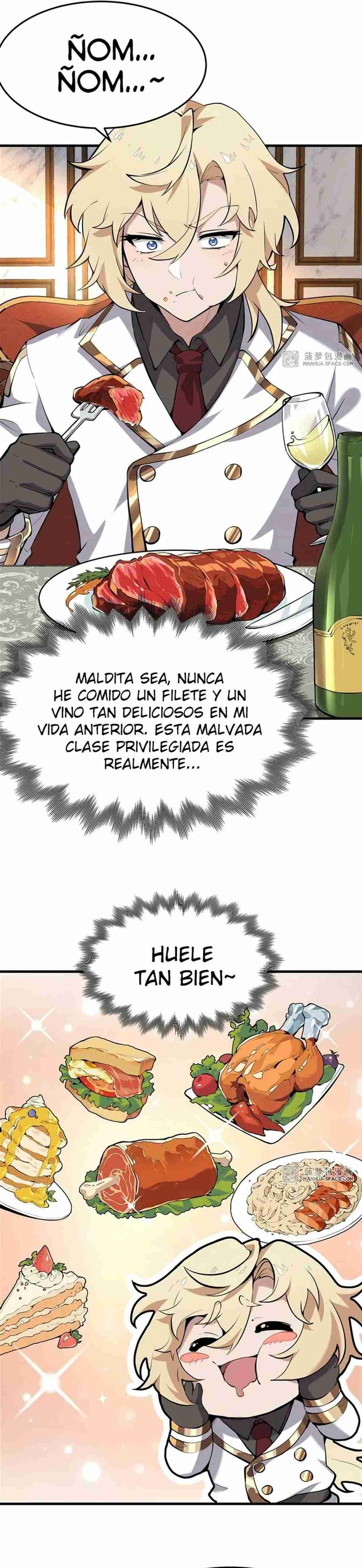 El villano rubio de la novela de la protagonista quiere ser feliz Capitulo 2 página 18