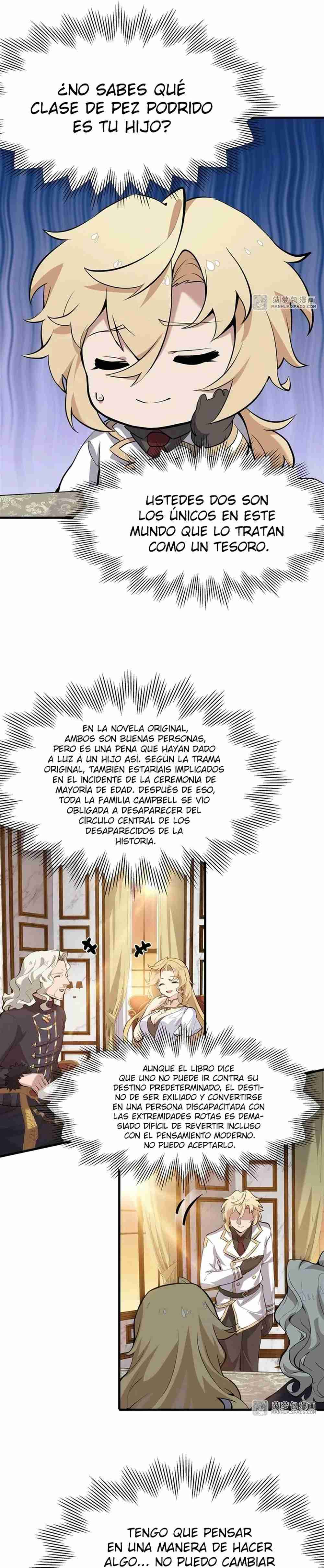 El villano rubio de la novela de la protagonista quiere ser feliz Capitulo 2 página 22