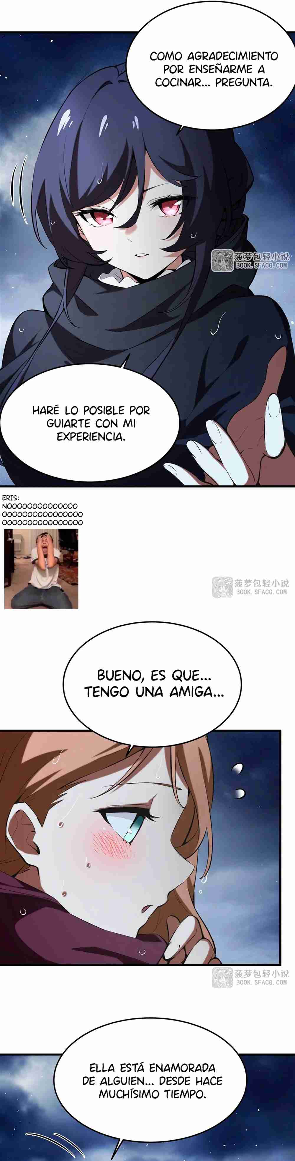El villano rubio de la novela de la protagonista quiere ser feliz Capitulo 21 página 18