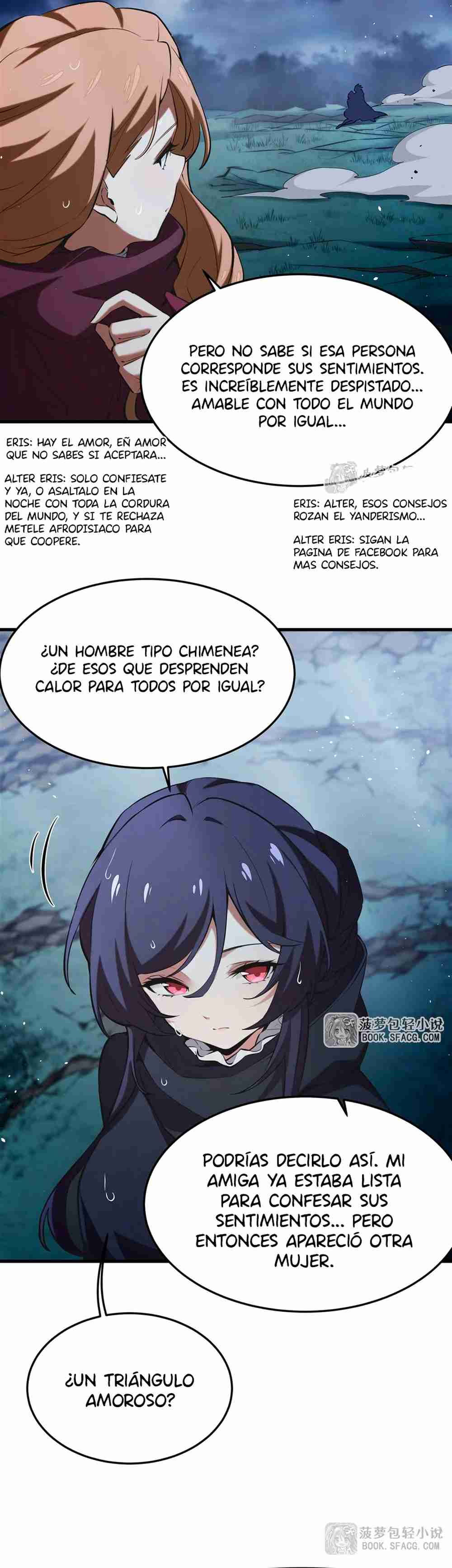 El villano rubio de la novela de la protagonista quiere ser feliz Capitulo 21 página 19