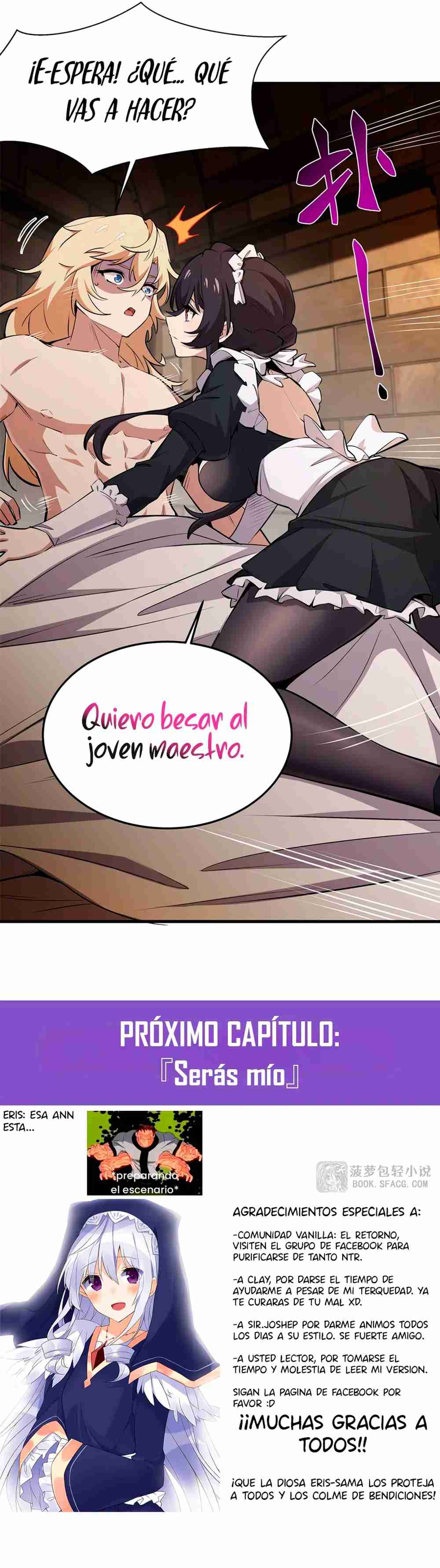 El villano rubio de la novela de la protagonista quiere ser feliz Capitulo 21 página 24