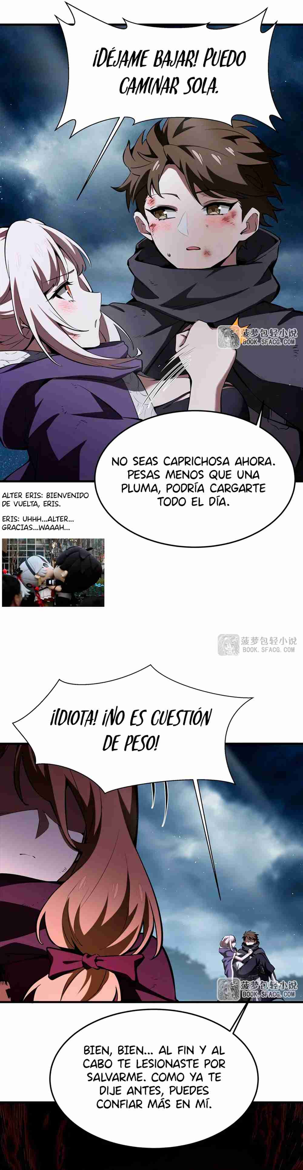El villano rubio de la novela de la protagonista quiere ser feliz Capitulo 22 página 10