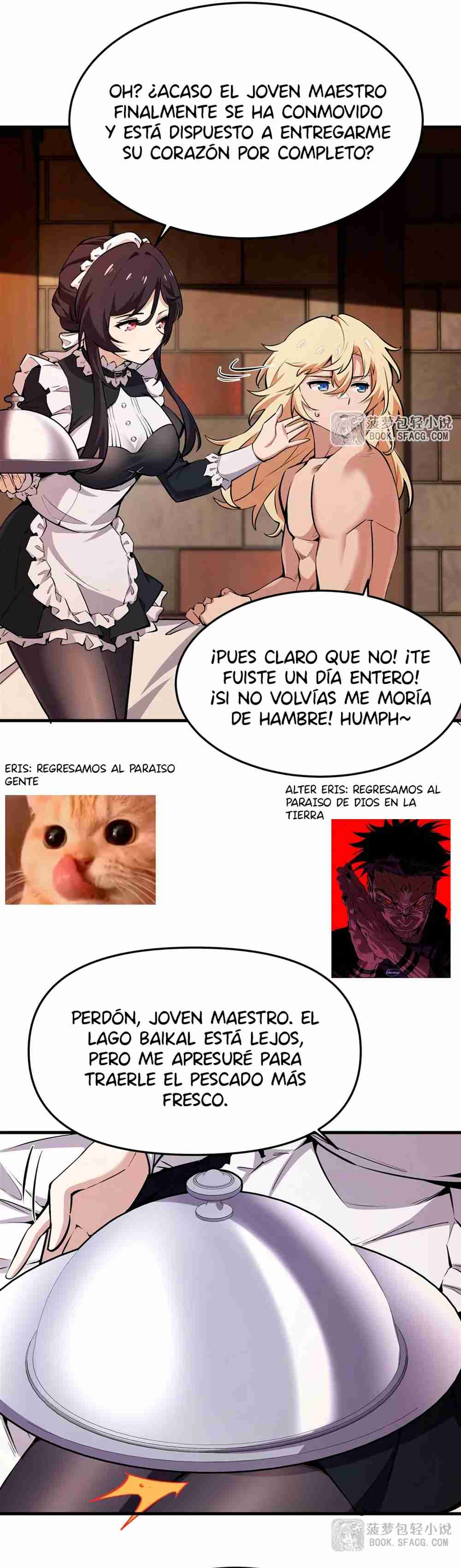 El villano rubio de la novela de la protagonista quiere ser feliz Capitulo 22 página 13
