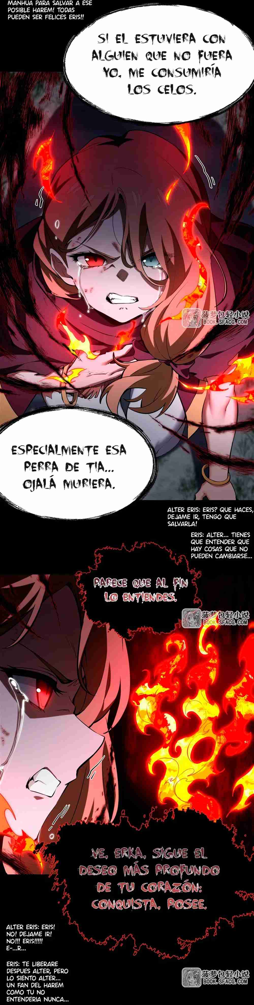 El villano rubio de la novela de la protagonista quiere ser feliz Capitulo 22 página 5