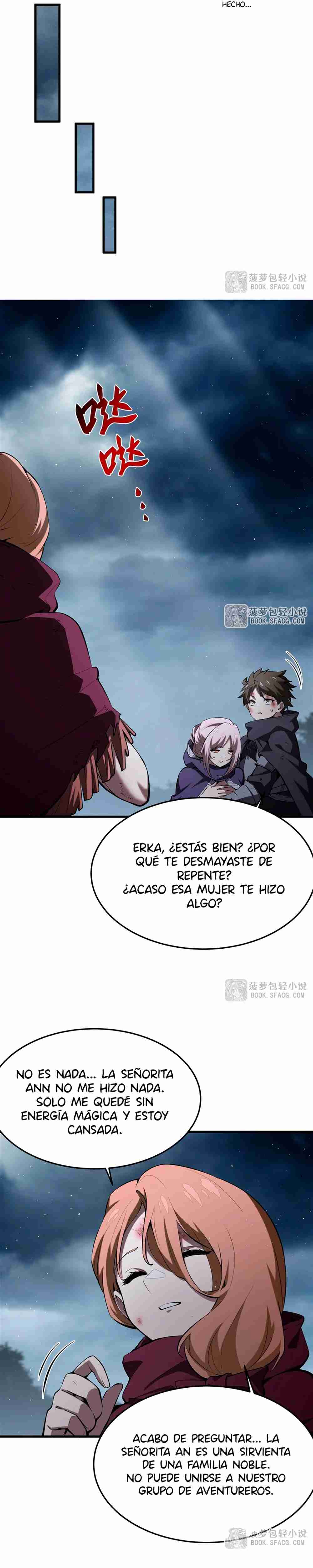 El villano rubio de la novela de la protagonista quiere ser feliz Capitulo 22 página 7