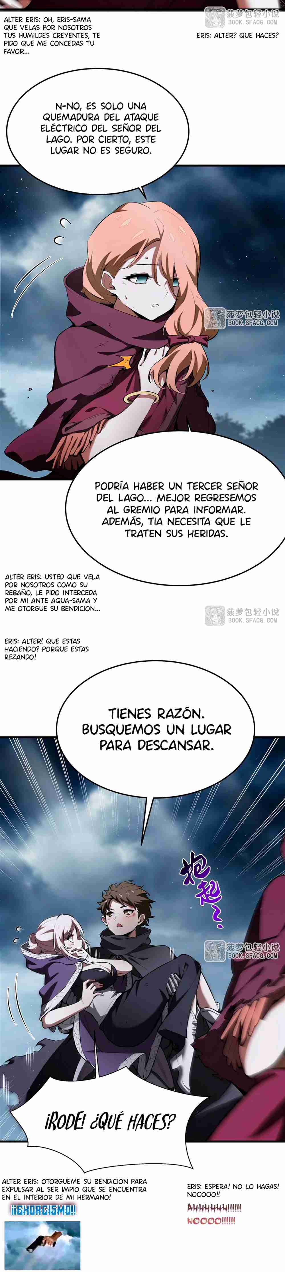 El villano rubio de la novela de la protagonista quiere ser feliz Capitulo 22 página 9