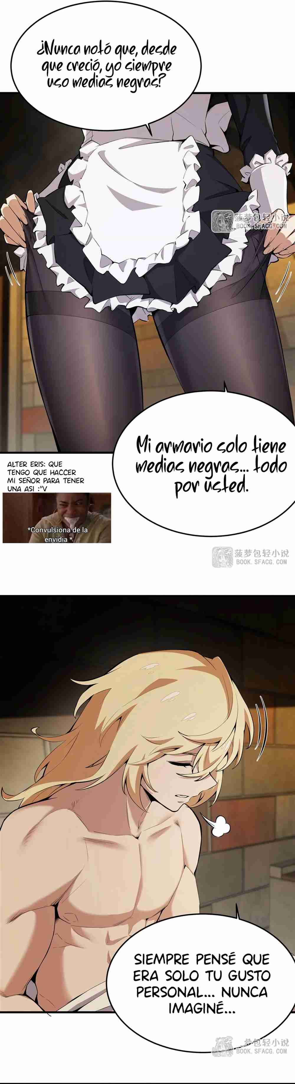 El villano rubio de la novela de la protagonista quiere ser feliz Capitulo 23 página 11