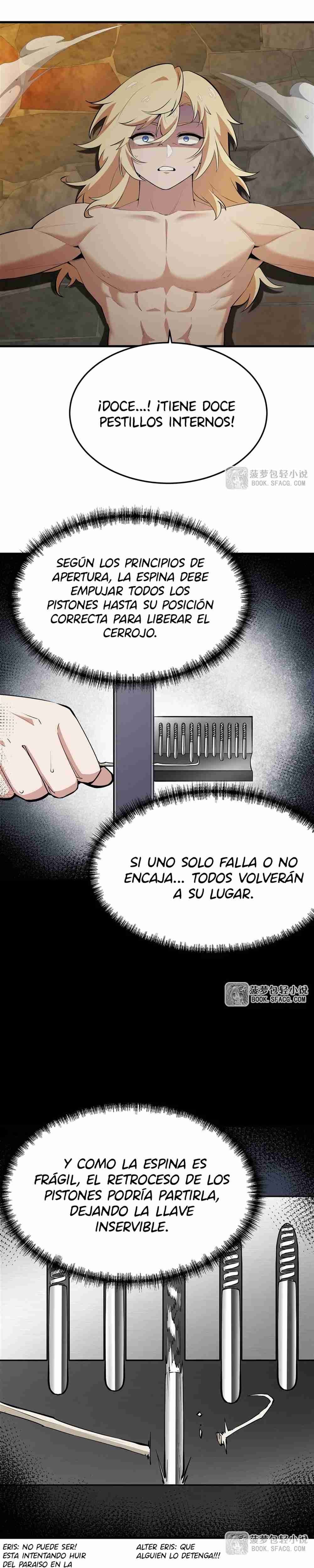 El villano rubio de la novela de la protagonista quiere ser feliz Capitulo 23 página 17