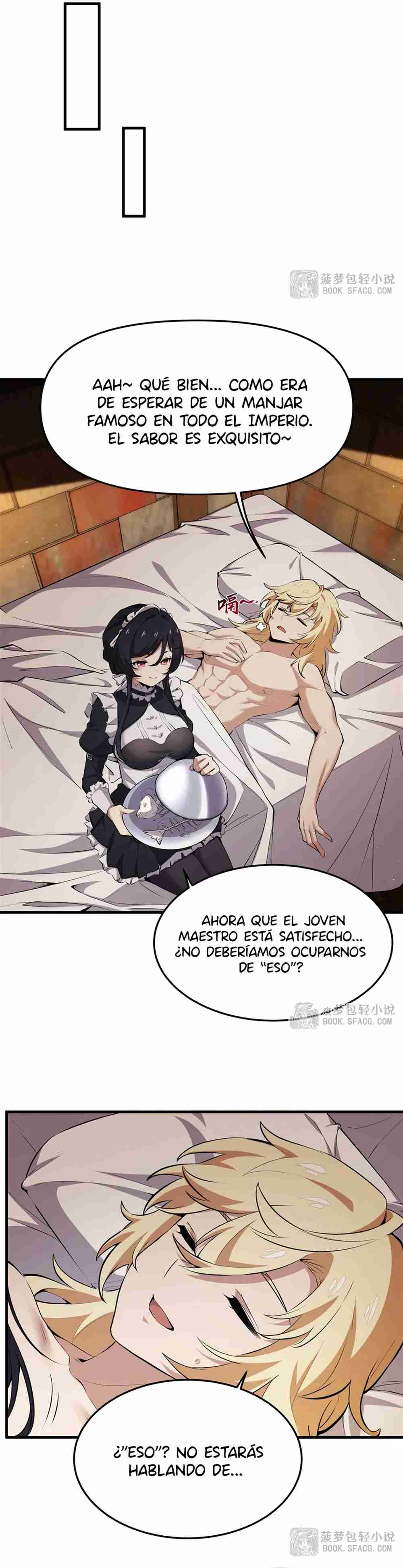 El villano rubio de la novela de la protagonista quiere ser feliz Capitulo 23 página 4