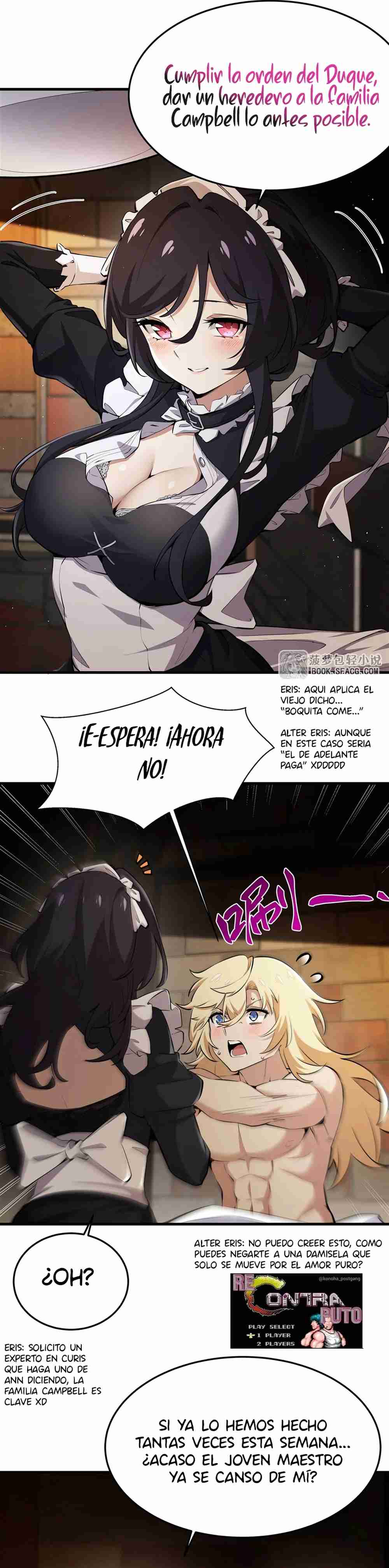 El villano rubio de la novela de la protagonista quiere ser feliz Capitulo 23 página 5