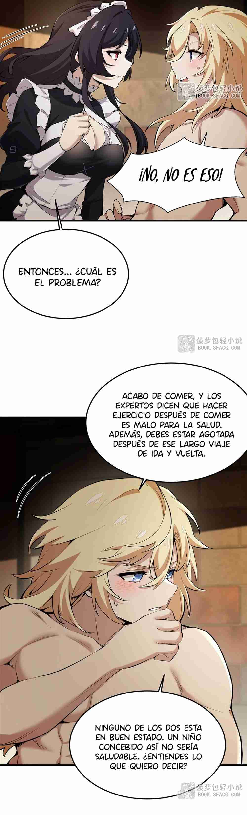 El villano rubio de la novela de la protagonista quiere ser feliz Capitulo 23 página 6
