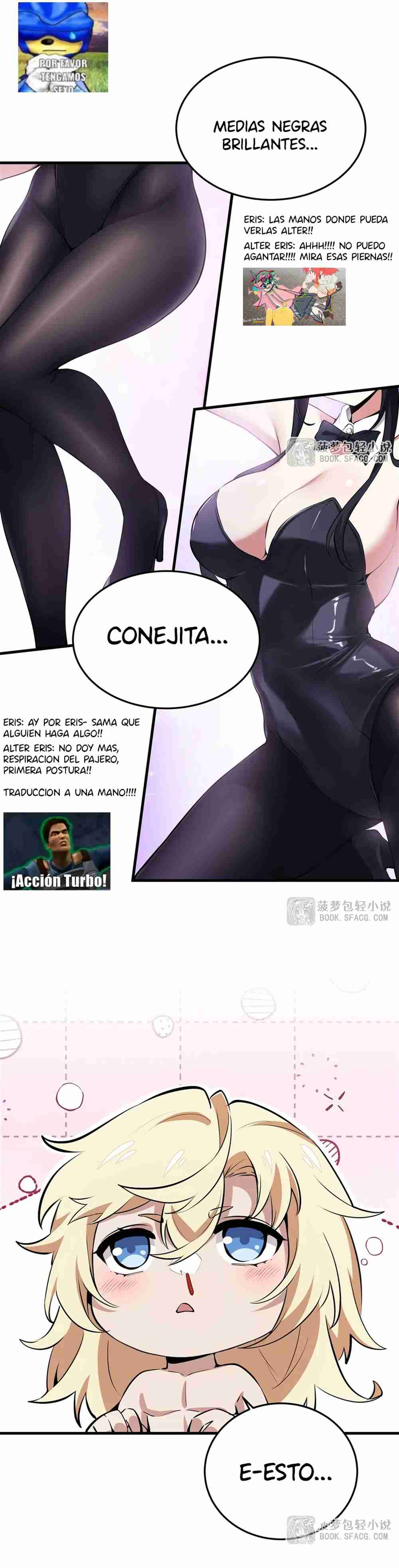 El villano rubio de la novela de la protagonista quiere ser feliz Capitulo 23 página 9