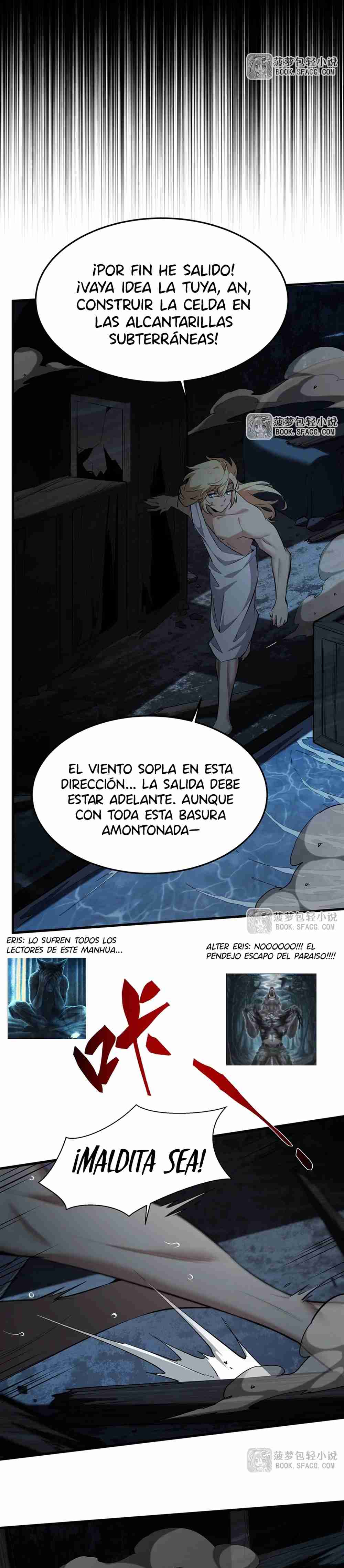 El villano rubio de la novela de la protagonista quiere ser feliz Capitulo 24 página 15