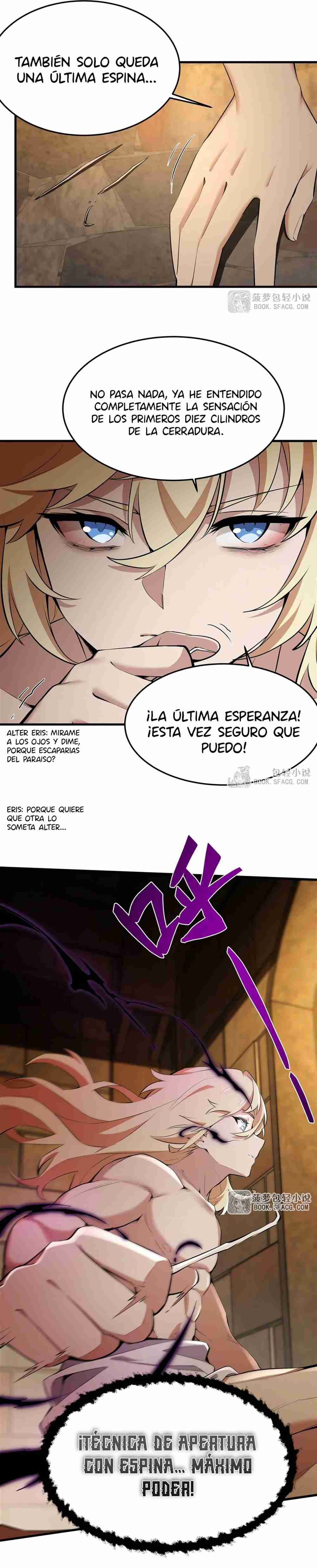 El villano rubio de la novela de la protagonista quiere ser feliz Capitulo 24 página 4