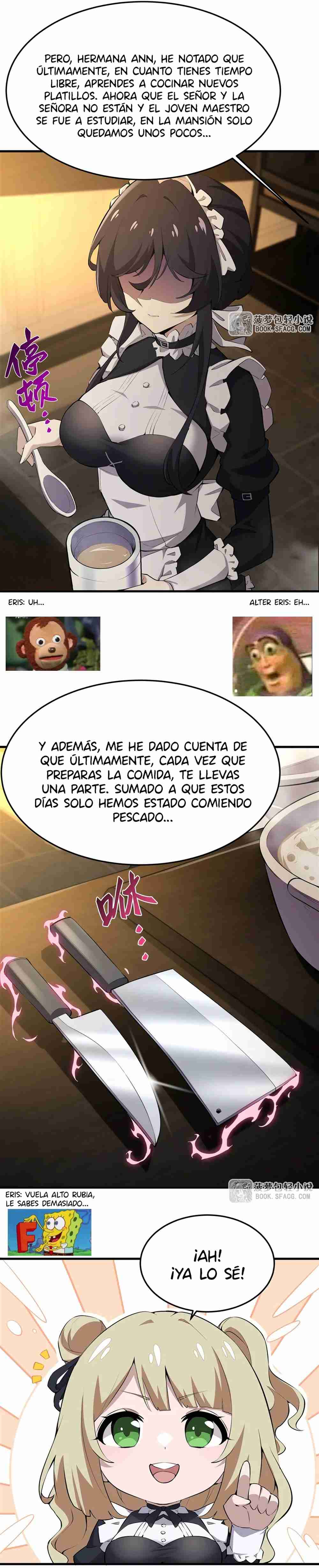 El villano rubio de la novela de la protagonista quiere ser feliz Capitulo 24 página 7
