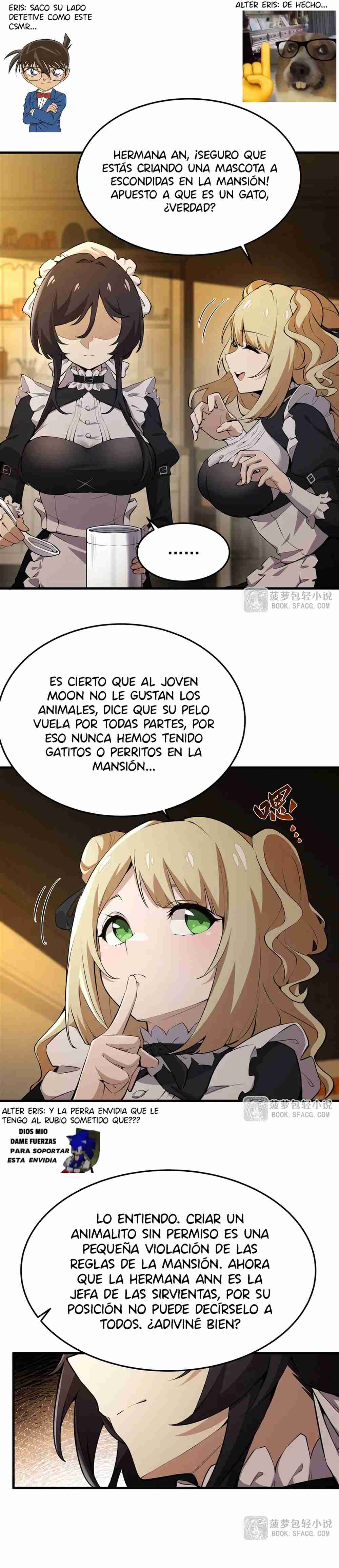 El villano rubio de la novela de la protagonista quiere ser feliz Capitulo 24 página 8