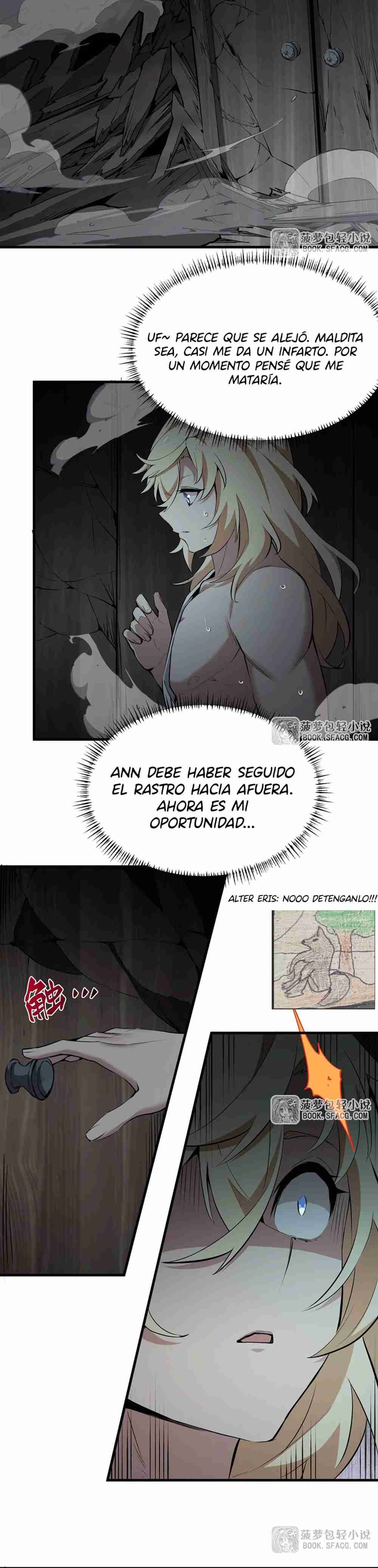 El villano rubio de la novela de la protagonista quiere ser feliz Capitulo 25 página 12