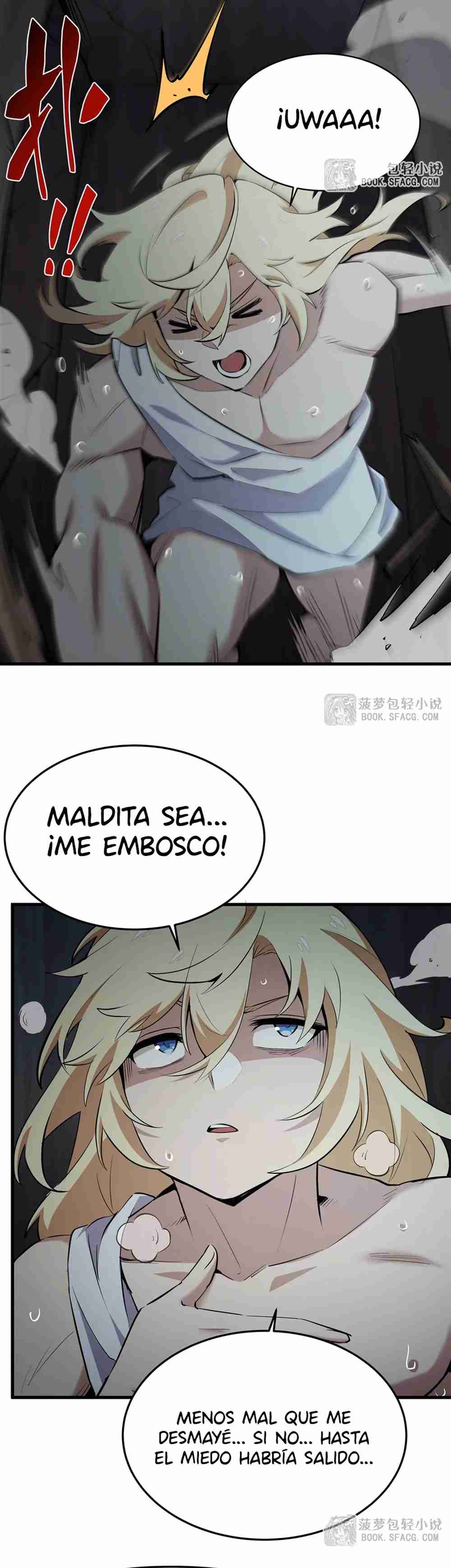 El villano rubio de la novela de la protagonista quiere ser feliz Capitulo 25 página 16