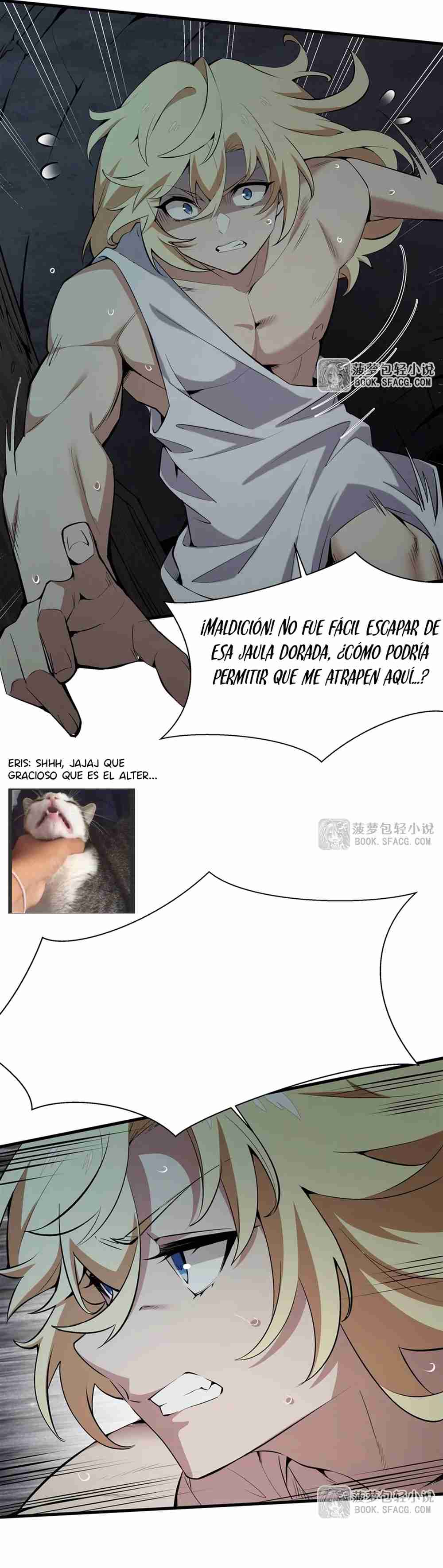 El villano rubio de la novela de la protagonista quiere ser feliz Capitulo 25 página 3