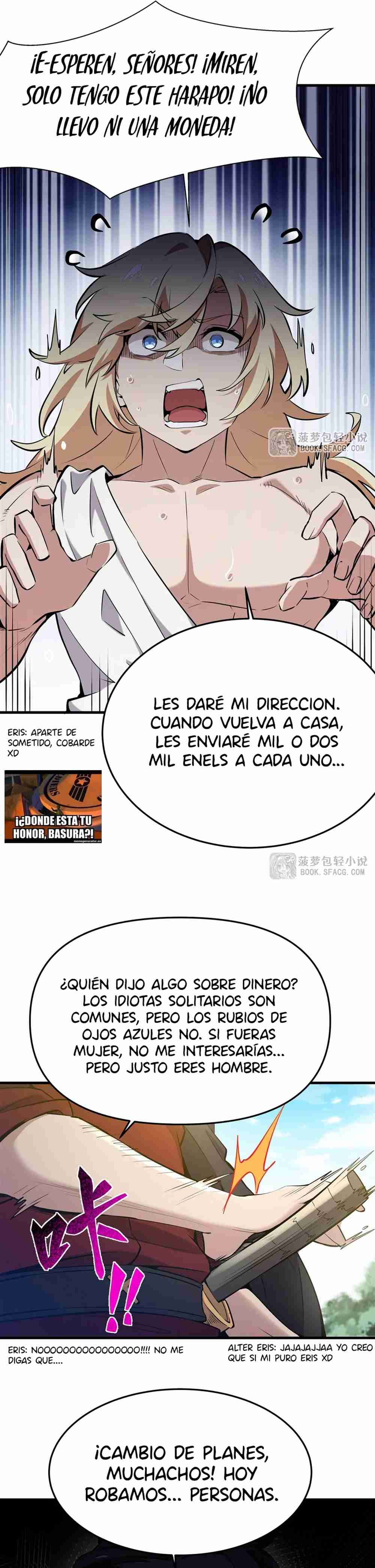 El villano rubio de la novela de la protagonista quiere ser feliz Capitulo 26 página 12