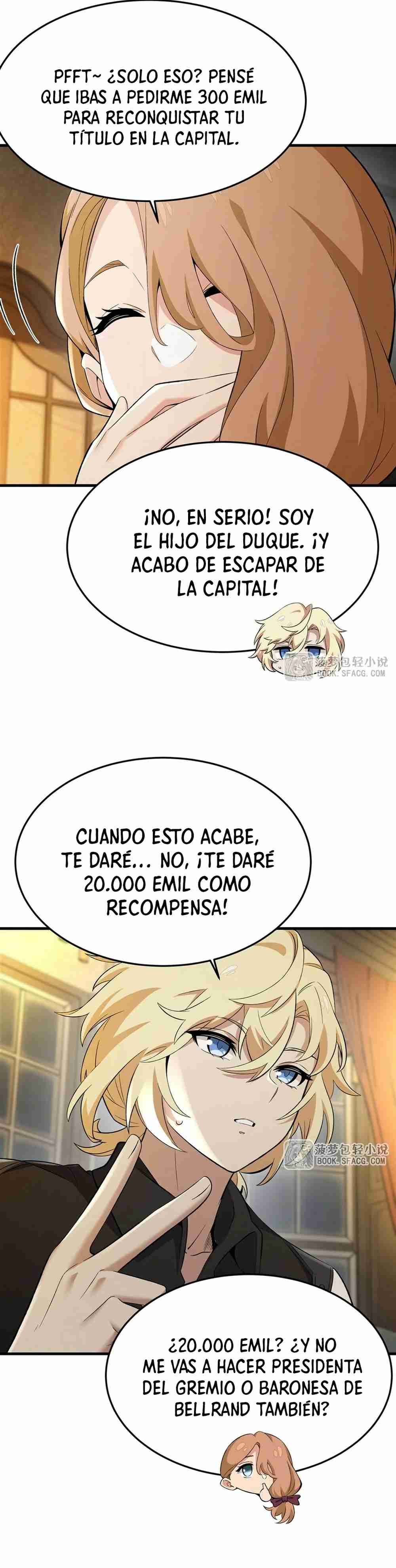 El villano rubio de la novela de la protagonista quiere ser feliz Capitulo 27 página 15