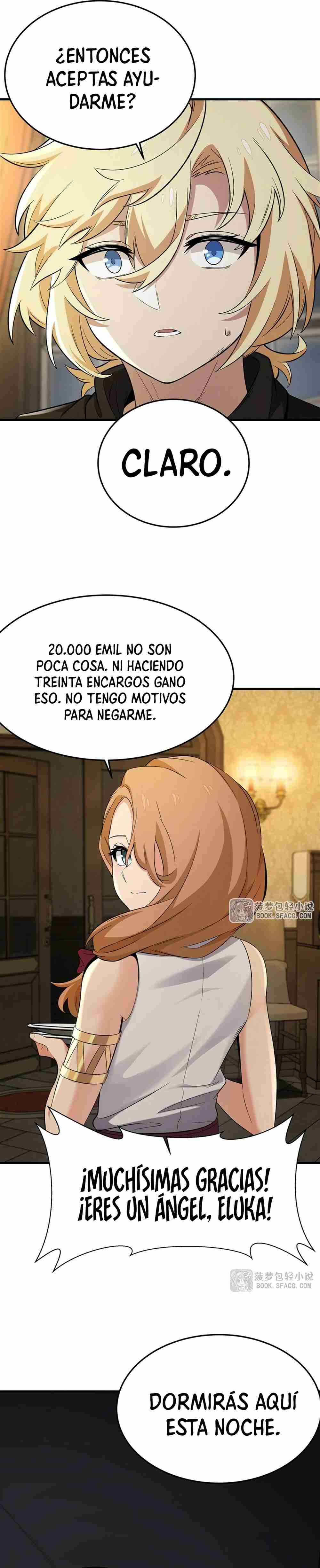 El villano rubio de la novela de la protagonista quiere ser feliz Capitulo 27 página 17