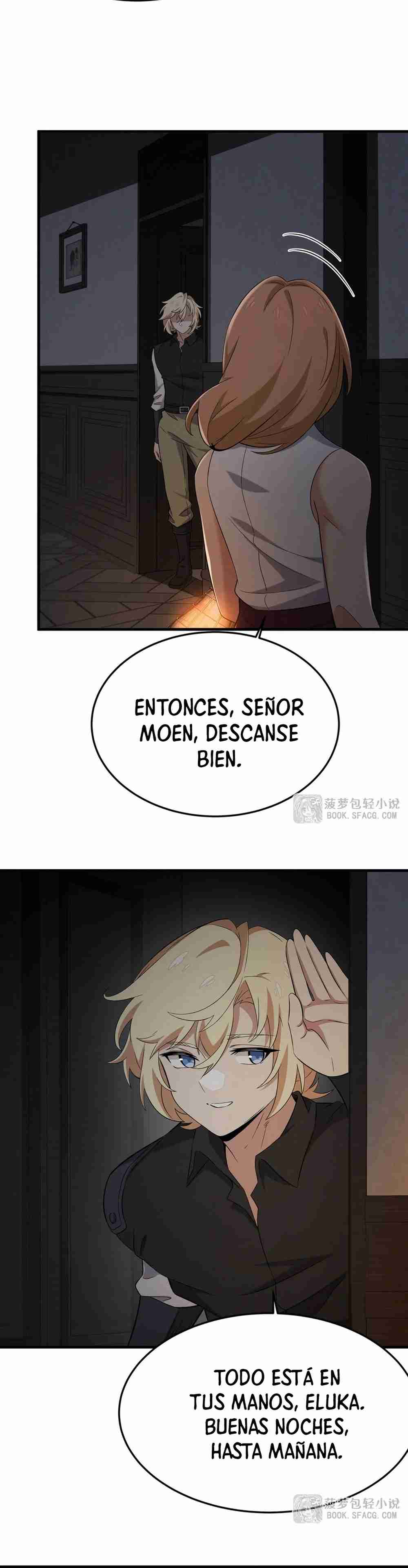 El villano rubio de la novela de la protagonista quiere ser feliz Capitulo 27 página 19