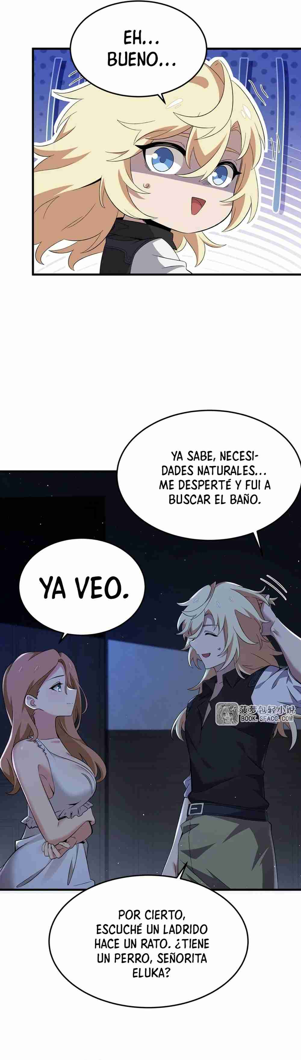 El villano rubio de la novela de la protagonista quiere ser feliz Capitulo 28 página 5