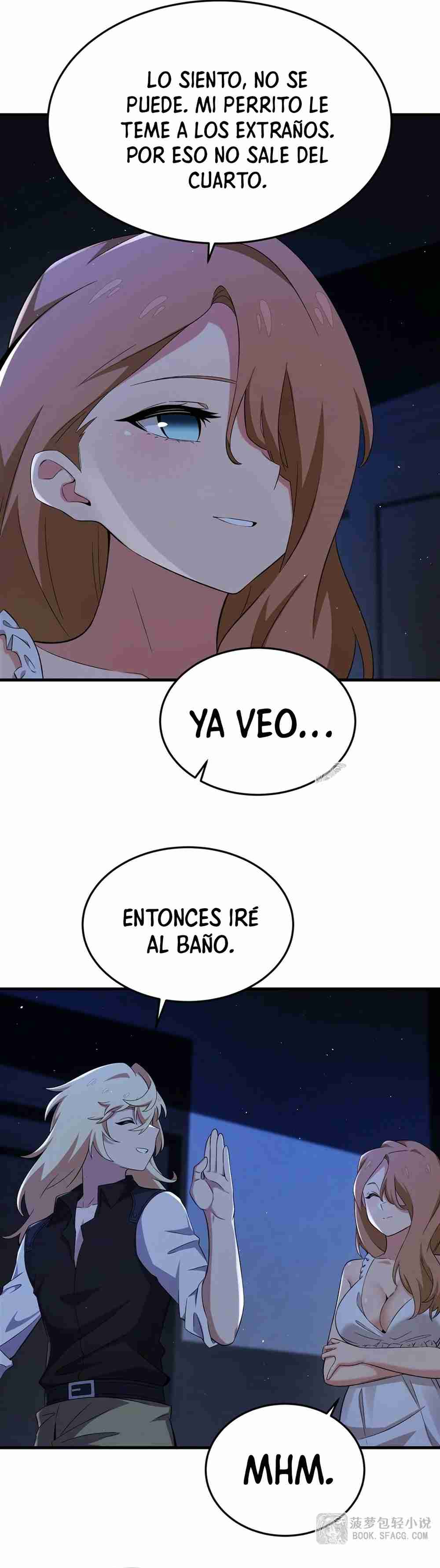 El villano rubio de la novela de la protagonista quiere ser feliz Capitulo 28 página 7
