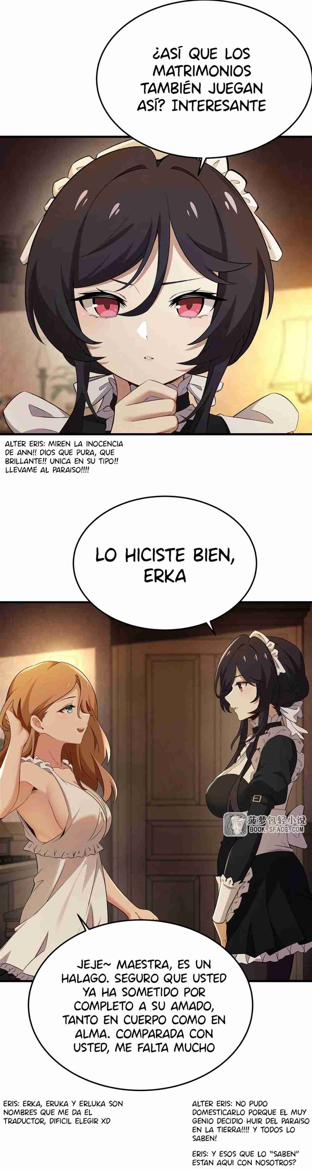 El villano rubio de la novela de la protagonista quiere ser feliz Capitulo 29 página 7