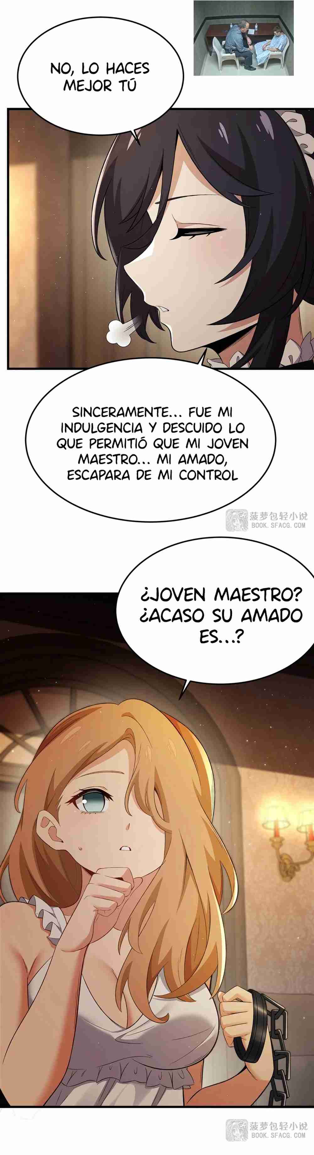 El villano rubio de la novela de la protagonista quiere ser feliz Capitulo 29 página 8