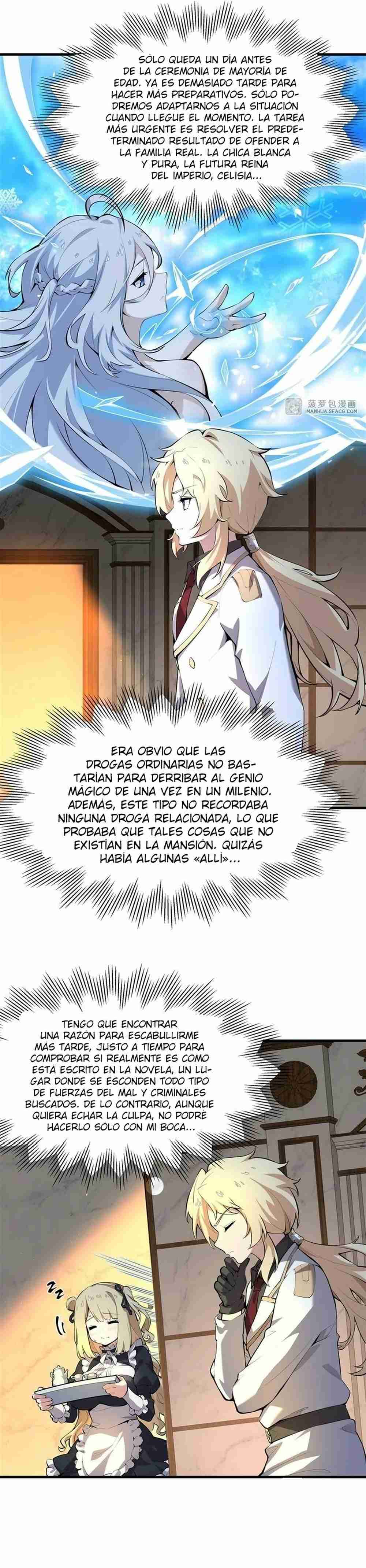 El villano rubio de la novela de la protagonista quiere ser feliz Capitulo 3 página 2