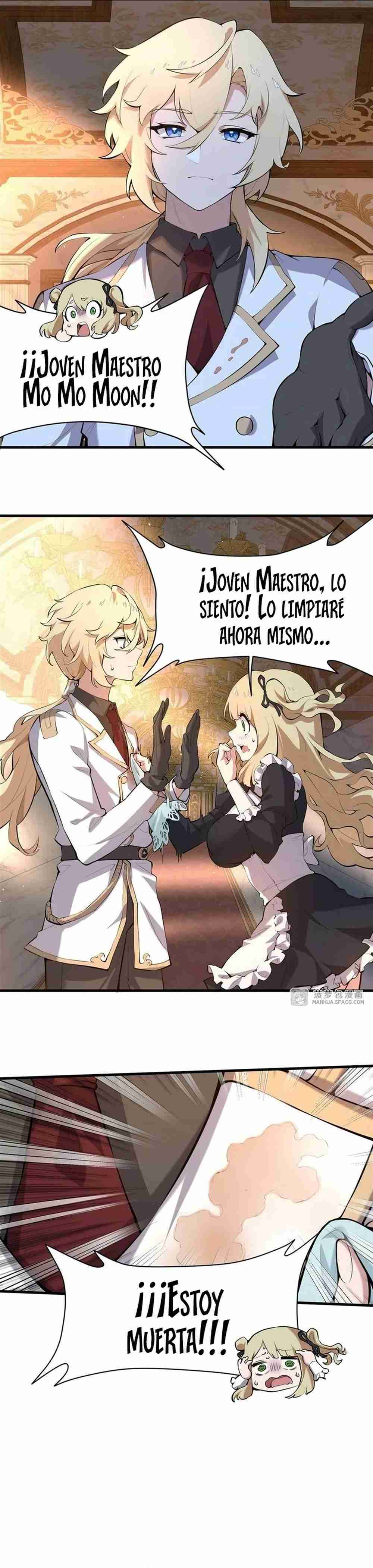 El villano rubio de la novela de la protagonista quiere ser feliz Capitulo 3 página 4