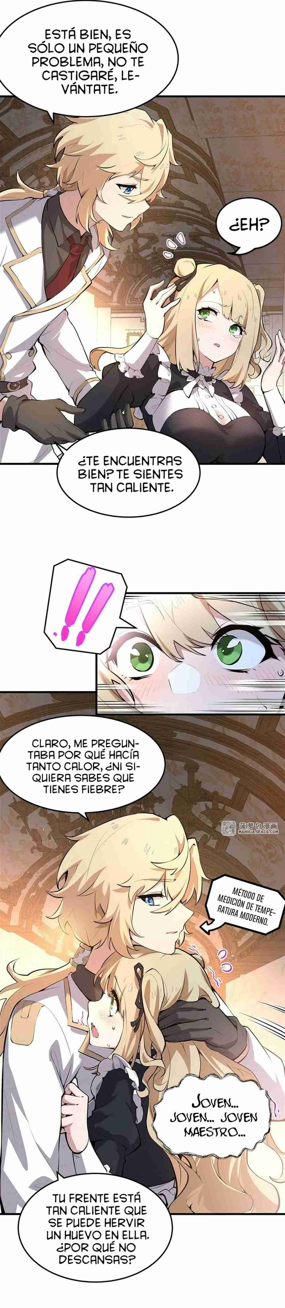 El villano rubio de la novela de la protagonista quiere ser feliz Capitulo 3 página 6