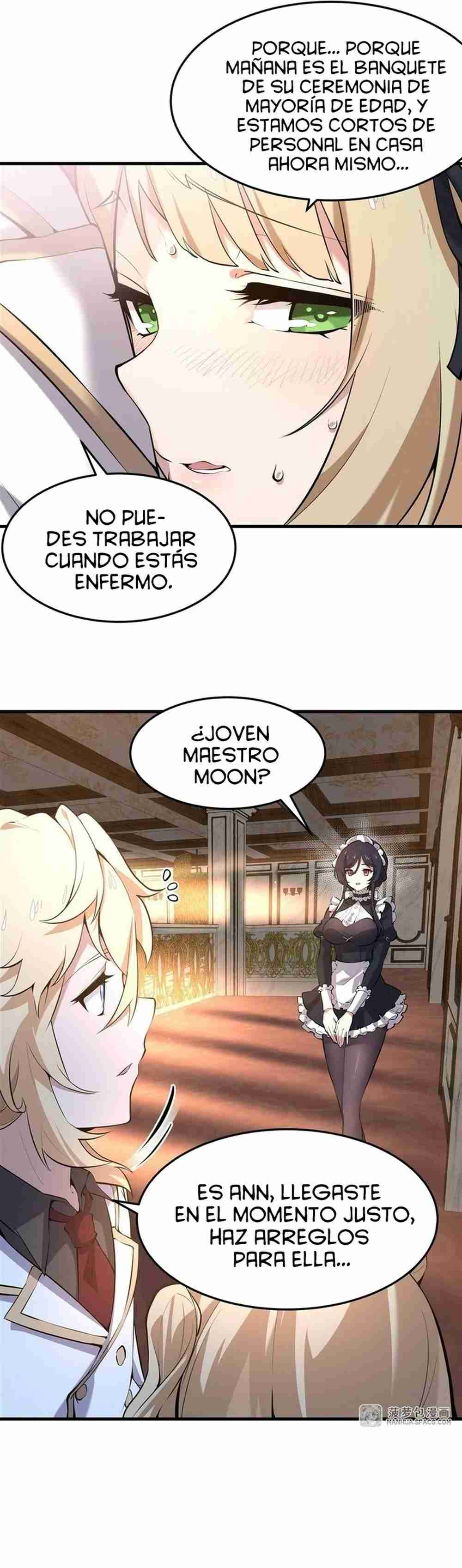 El villano rubio de la novela de la protagonista quiere ser feliz Capitulo 3 página 7