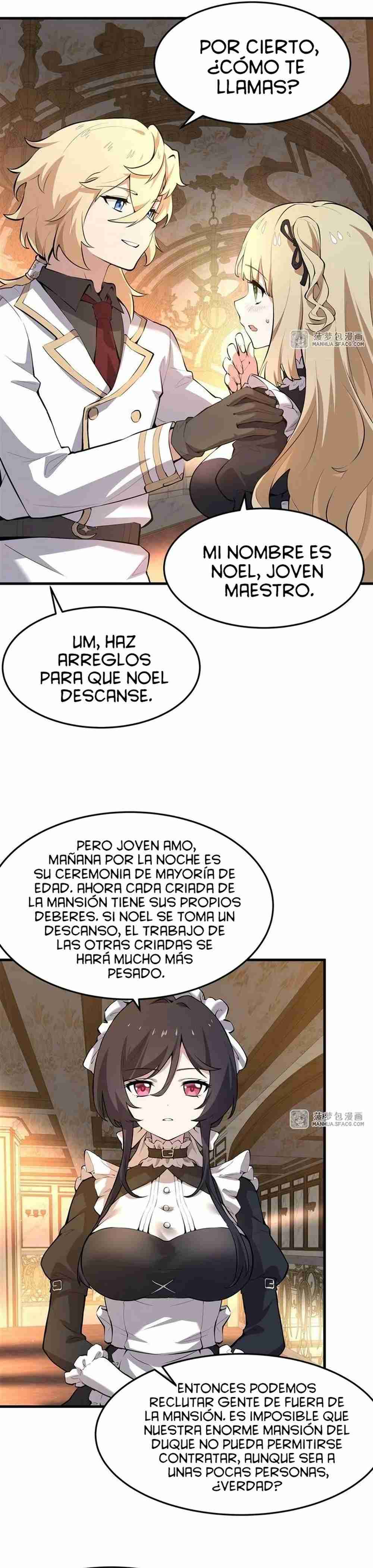 El villano rubio de la novela de la protagonista quiere ser feliz Capitulo 3 página 8