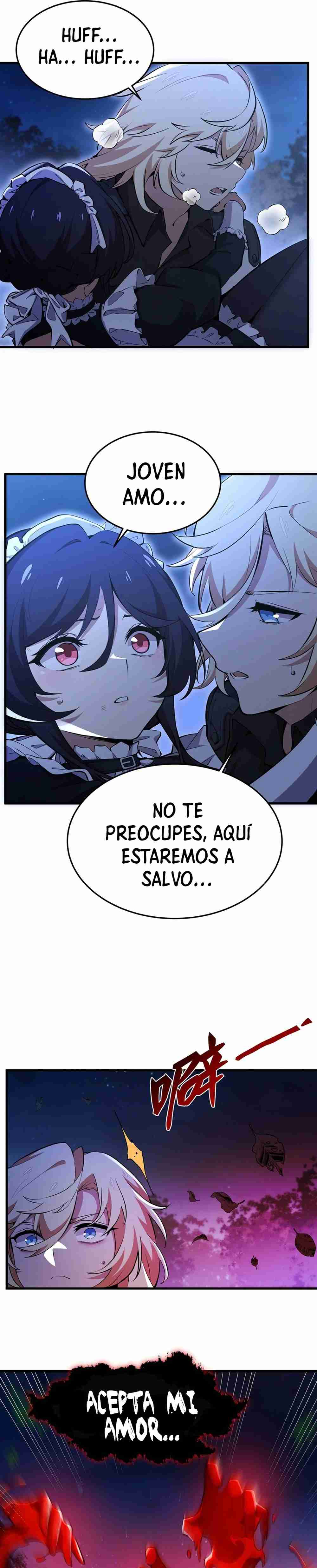 El villano rubio de la novela de la protagonista quiere ser feliz Capitulo 31 página 12