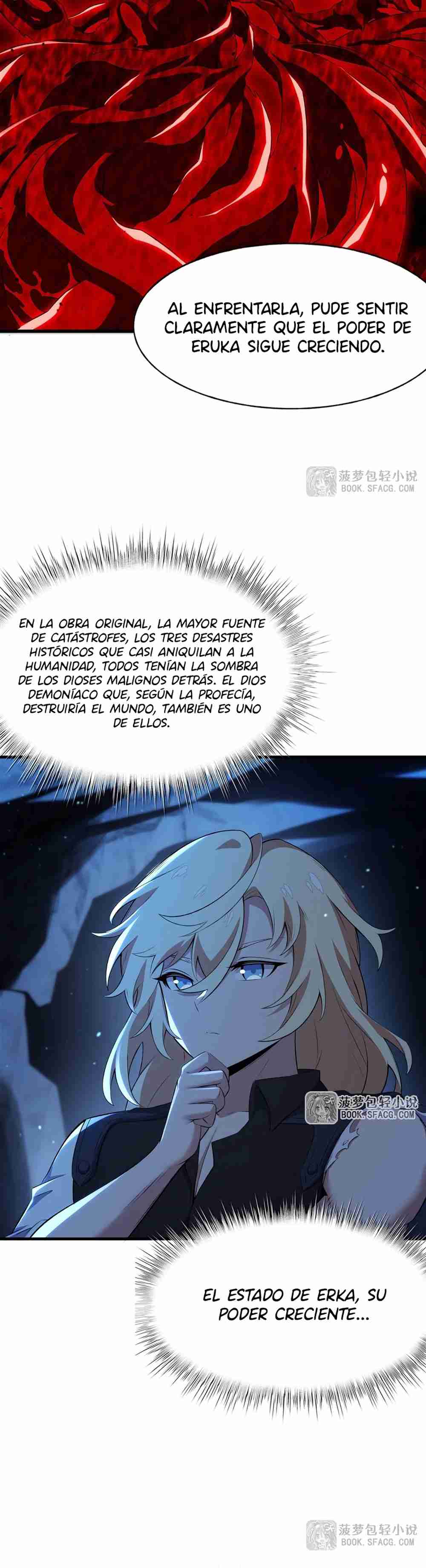 El villano rubio de la novela de la protagonista quiere ser feliz Capitulo 32 página 12