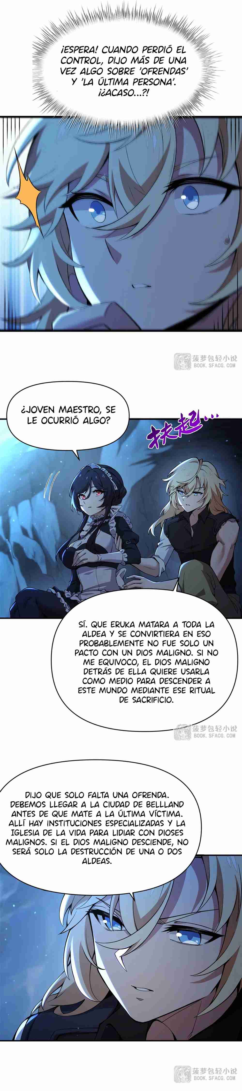 El villano rubio de la novela de la protagonista quiere ser feliz Capitulo 32 página 13