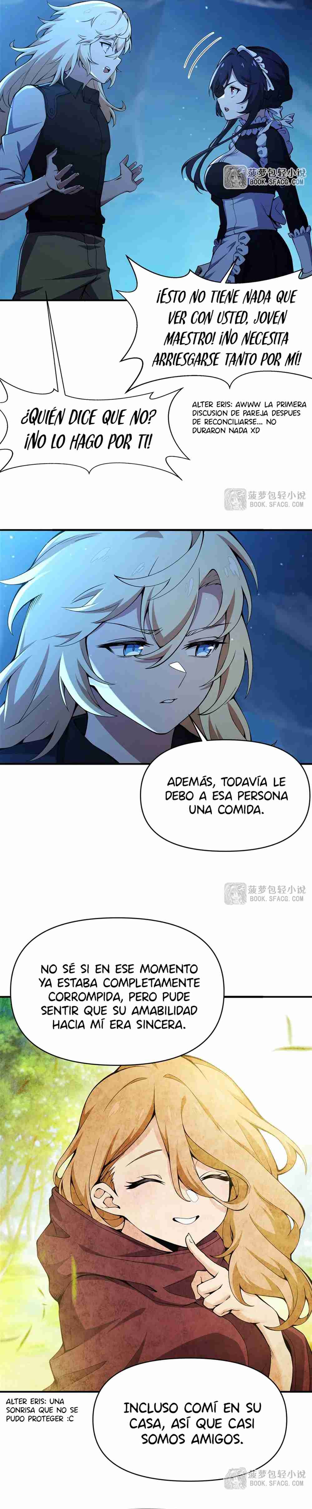 El villano rubio de la novela de la protagonista quiere ser feliz Capitulo 32 página 17