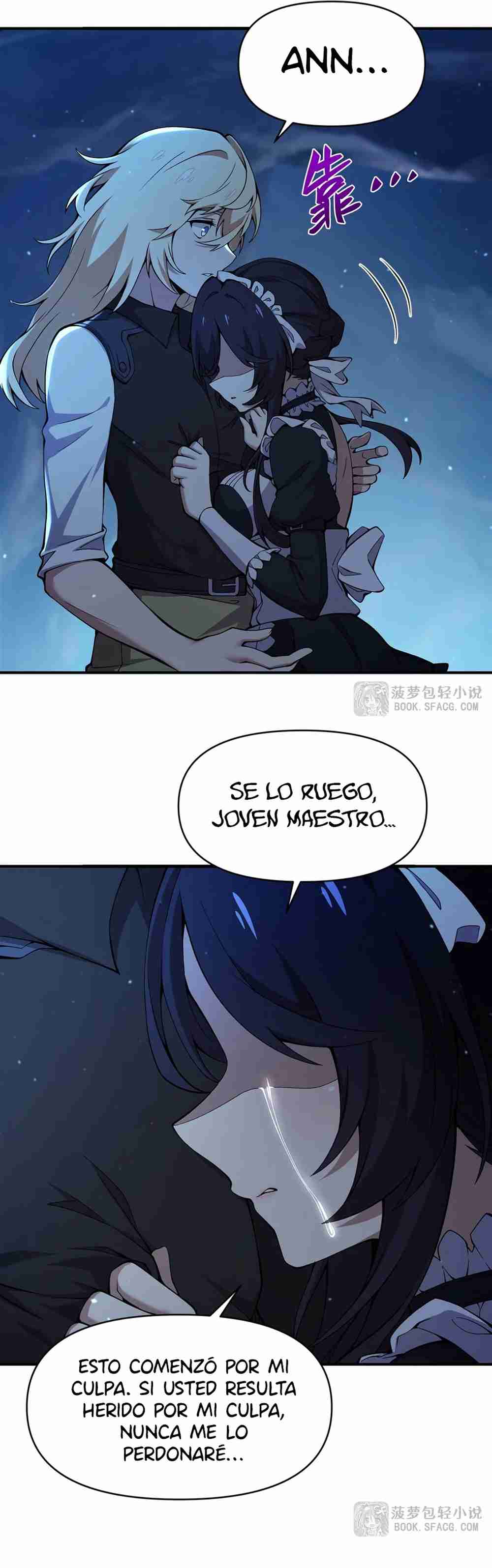 El villano rubio de la novela de la protagonista quiere ser feliz Capitulo 32 página 19