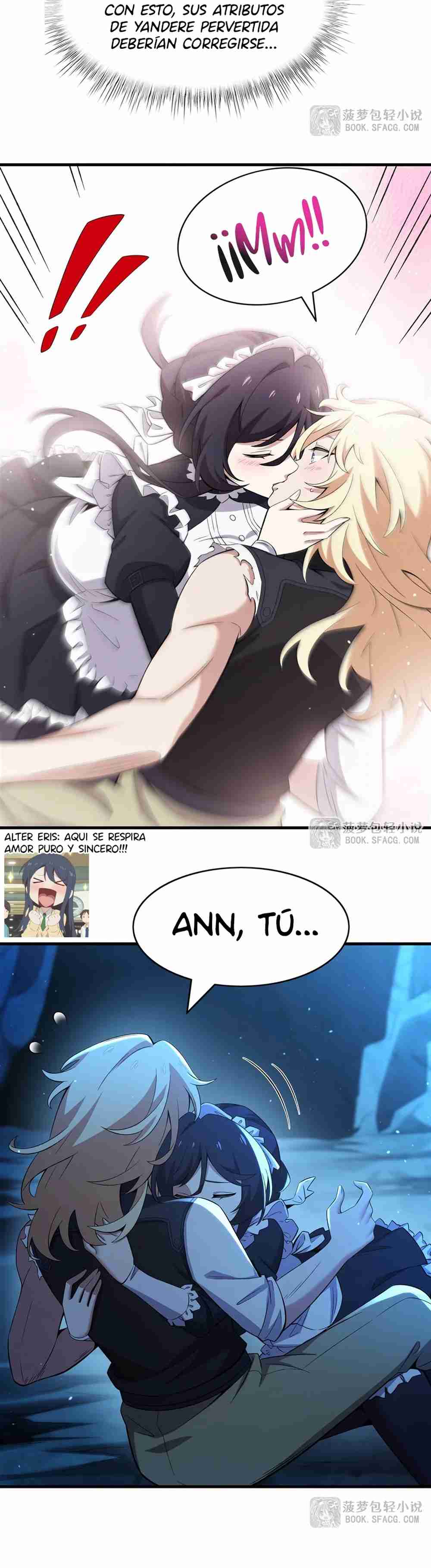 El villano rubio de la novela de la protagonista quiere ser feliz Capitulo 32 página 7