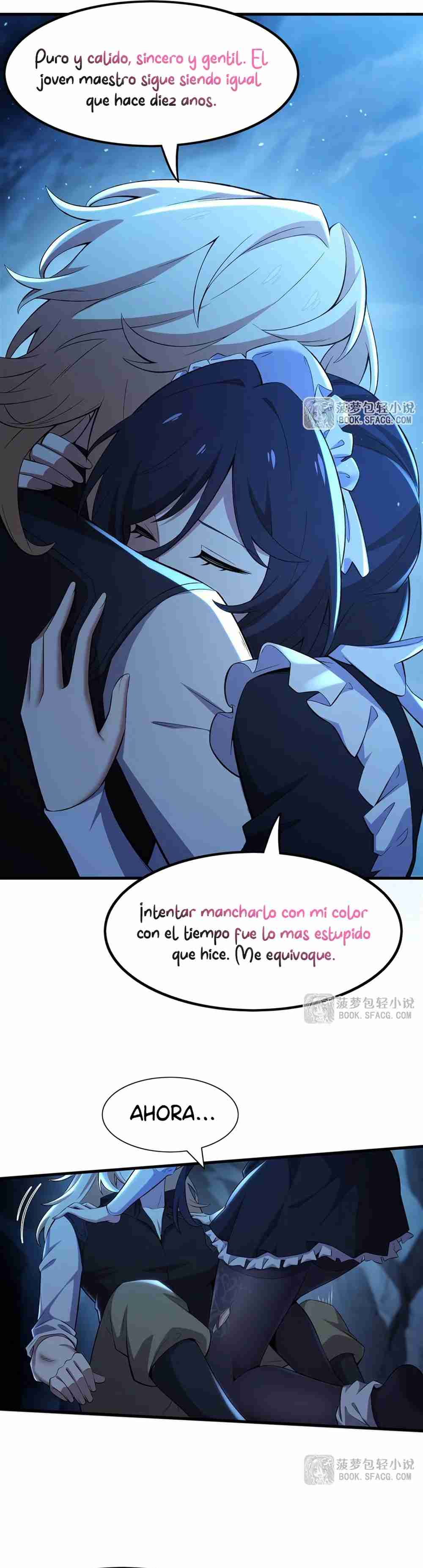 El villano rubio de la novela de la protagonista quiere ser feliz Capitulo 32 página 8